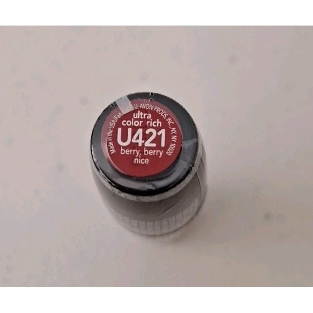 NEW Sealed AVON ULTRA COLOR rich LIPSTICK lip color - BERRY, BERRY NICE